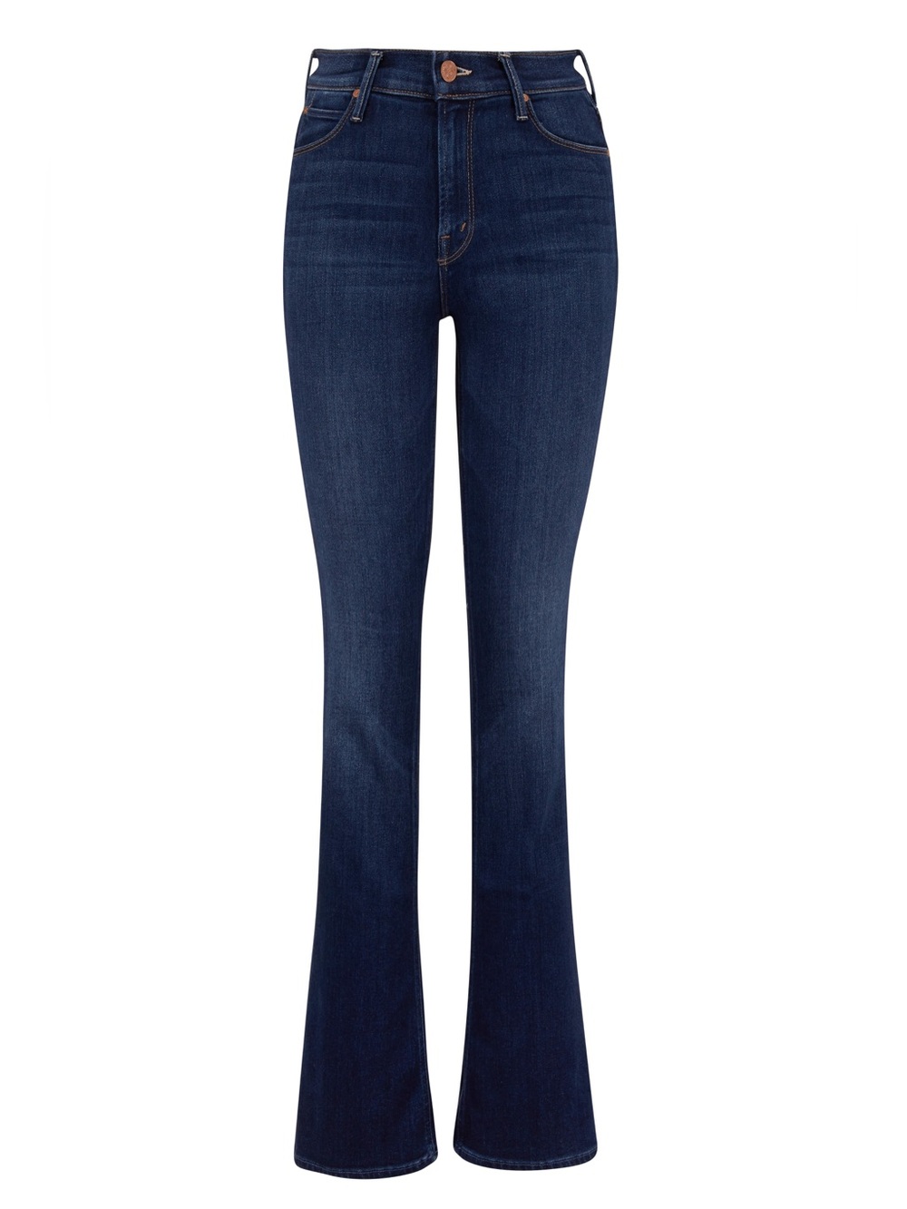 MOTHER Dark Indigo High-Rise Flare Jeans size 26